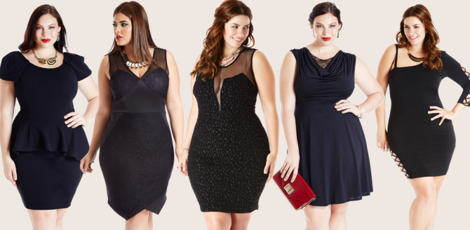 dresses that look good on plus size